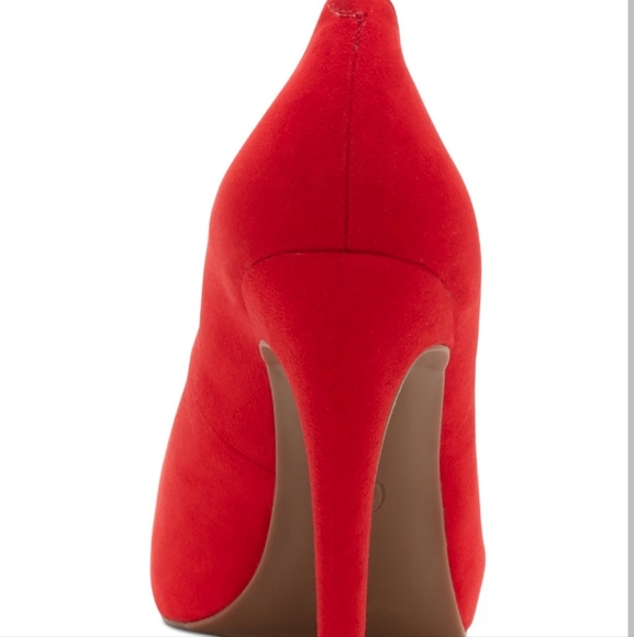 Jessica Simpson Parisah Platform Pumps Red -10 - Picture 3 of 8
